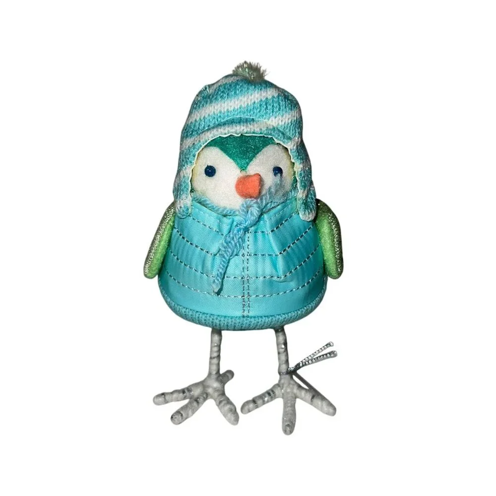 Target Wondershop NIEVA Featherly Friends Figurine Blue Bird Christmas 2018